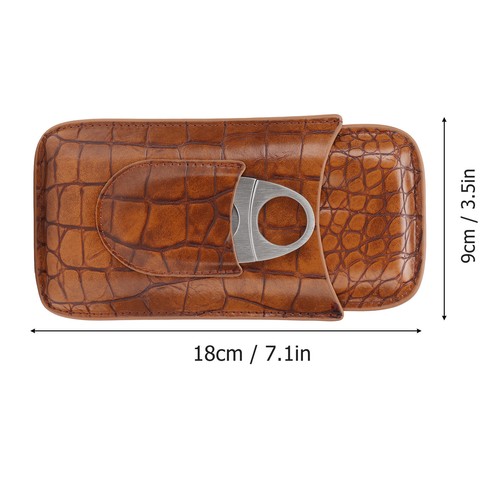 Cigar leather case - cigar,