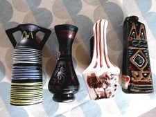 4 DRIOLI Miniature Bottles -  ITALY 50s - 60s empty