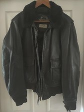 Vintage Cooper G1 Made in USA Leather Flight Jacket Sz 42 Regular