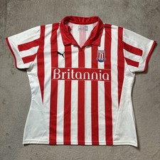 Original Stoke City FC Football Shirt Womens Large Size 16 Puma 2004/05 Home