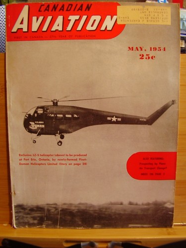 Rare vintage canadian aircraft - rare,