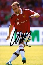 Christian Eriksen Signed 6x4