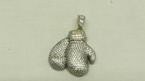 9ct yellow gold boxing - gold,