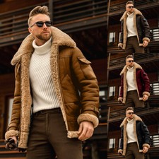 Winter Coat Men's * Faux Lamb