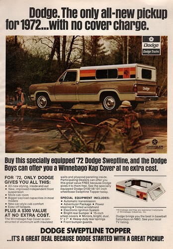 1972 dodge sweptline pickup - dodge,