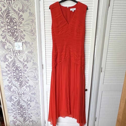 Reiss red sleeveless neck - reiss,
