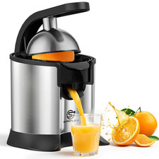 SUPERLEX Juicer Squeezer Electric Citrus Fruit Lime Orange Juice Press Stainless