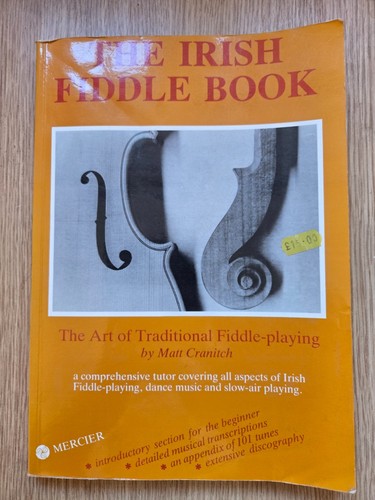 The irish fiddle - fiddle, book