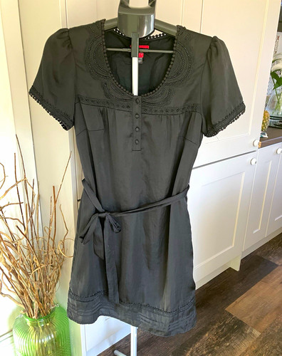 Monsoon black beaded - black,
