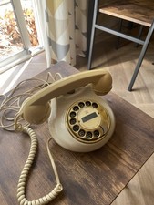 Rare Astral The Knightsbridge Telephone Vintage 1980’s Cream Ceramic