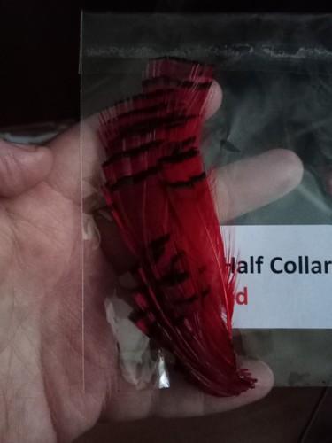 Pheasant tippet collar - pheasant,