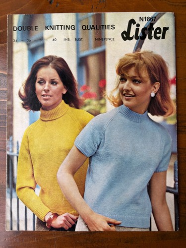 Lister n1867 knitting pattern - knitting,