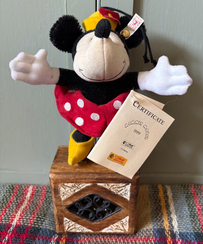 Steiff minnie mouse 1999 - minnie,
