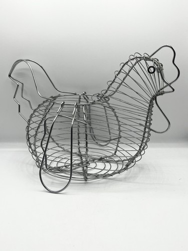 Decorative metal wire chicken - metal,