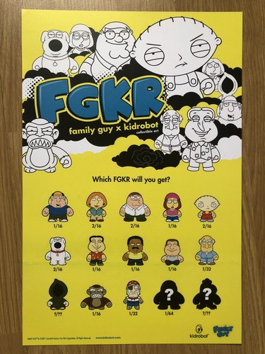 Family guy 2011 fgkr kidrobot - guy,