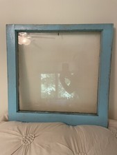 Antique Wood Single Pane Glass