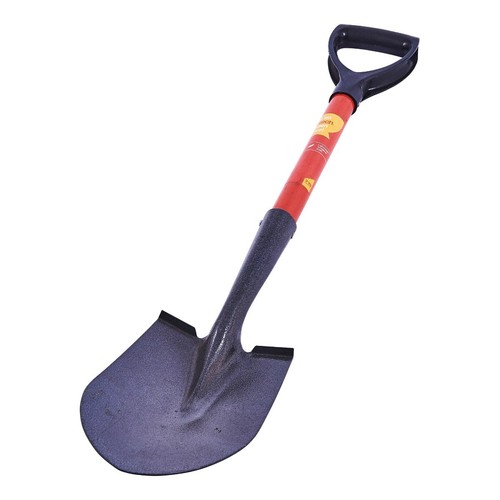 Shovel spade shape round - shovel,