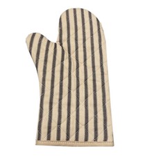 Beige & Brown Stripe Oven