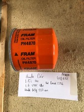NOS Fram oil filter for Bedford Brava Honda Civic and Acty 550 van
