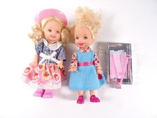 2 Vintage Barbie Shelly Dolls