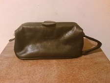 Gianni Conti Leather Wash Bag - Italian leather - Style: 9405158 - Brown