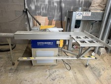 ELEKTRA BECKUM PKF255 PANEL SAW SLIDING TOP WITH PRE CUT  SCRIBE BLADE