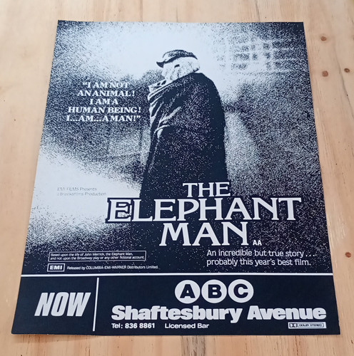 The elephant man original - man,