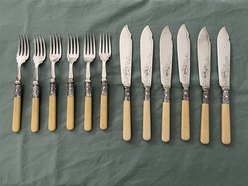 Vintage epns fish - epns, set