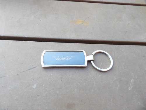 Swarovski keyring created - swarovski, "created