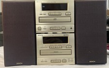 DENON D-M03 Micro Component System Bookcase Mini Hifi Working But Dim Display