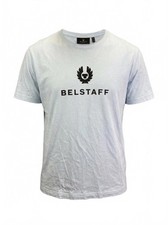 Belstaff baby blue print t