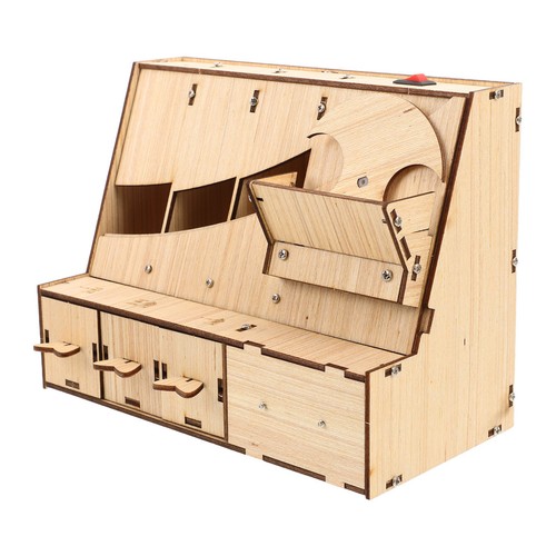 Diy wooden coin sorter machine - coin,