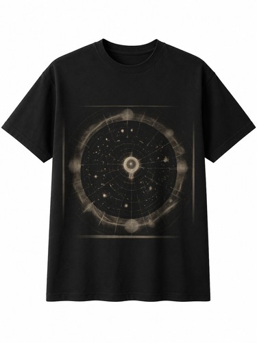 Charcoal celestial chart - charcoal,
