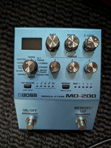 Boss 200 modulation - boss,