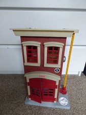 Fisher-Price 2015 Mattel Imaginext Fire Station Building No Toy Figures