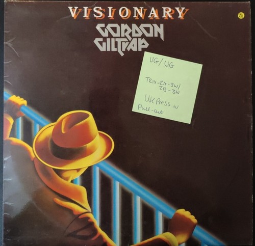Gordon giltrap visionary vinyl - gordon,