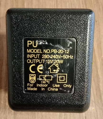 Mains 12v transformer - to,