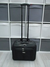 Samsonite Business One Mobile Office Travel Bag Pull Along Suitcase Wheeled
