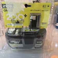 RYOBI ONE+ 18V 5.0Ah Lithium-Ion Battery RB18L50