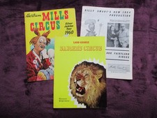 Circus Programmes - Three from the 1960s - Good Condition