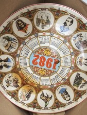 Wedgewood Calendar Year Collector Plate 1982 Depicting The Wild West