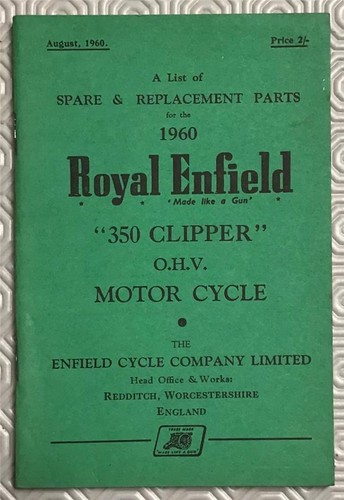 Royal enfield 350 - royal, clipper