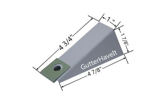 Package 6 inch gutter - -,