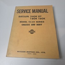 Service Manual Datsun 240K GT