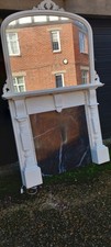 Mirror And Wood Fire Surround