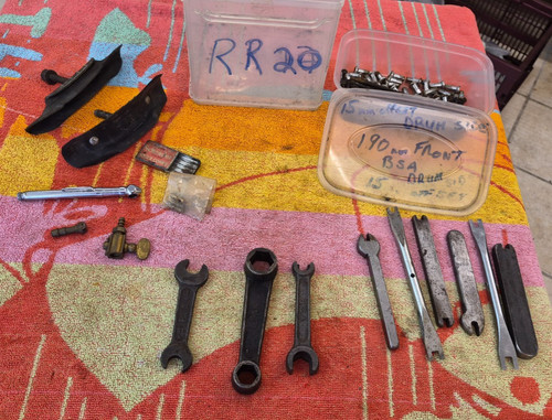 Joblot bsa spares - bsa, spares,