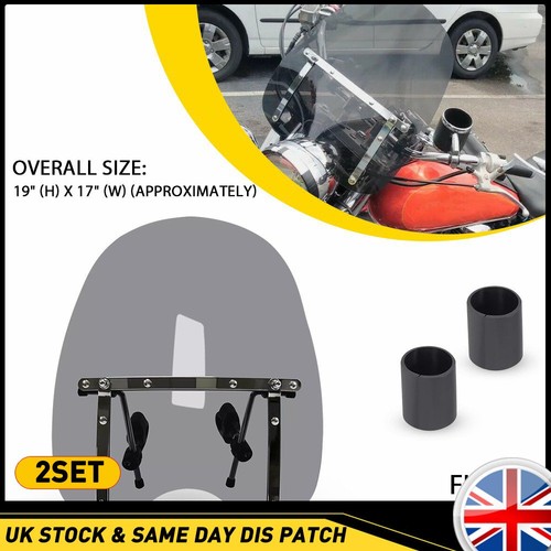 X17 large smoke windshield - large,