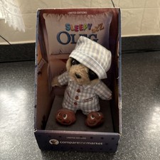 Sleepy Oleg Meerkat Toy Boxed