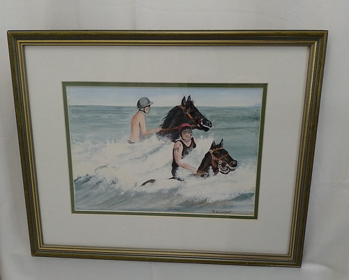 Original painting horses - original,
