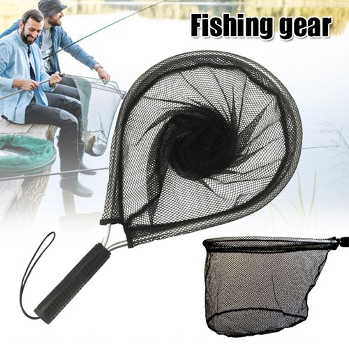 Folding fishing pole landing - pole,